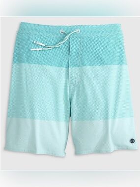 NWT JOHNNIE-O SEAFOAM BIDA COLORBLOCK 7" SURF SHORTS BOARDSHORTS SWIM TRUNKS XL